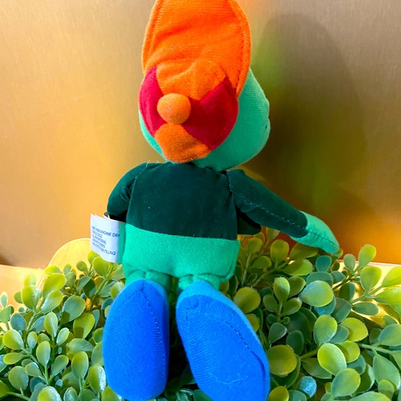 KELLOGGS DIG EM FROG VINTAGE 1998 HONEY SMACKS CEREAL PLUSH 6” - Picture 9 of 10